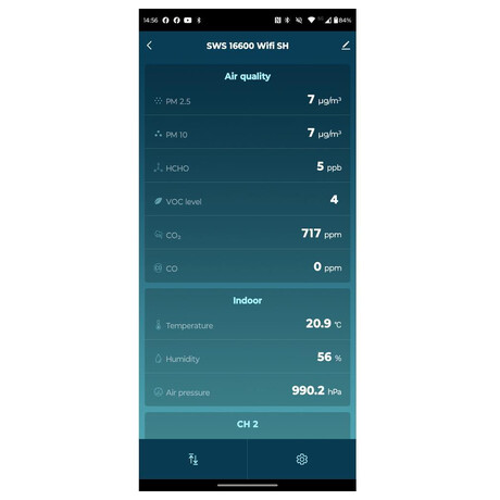 Meteostanice Sencor SWS 16600 WiFi SH