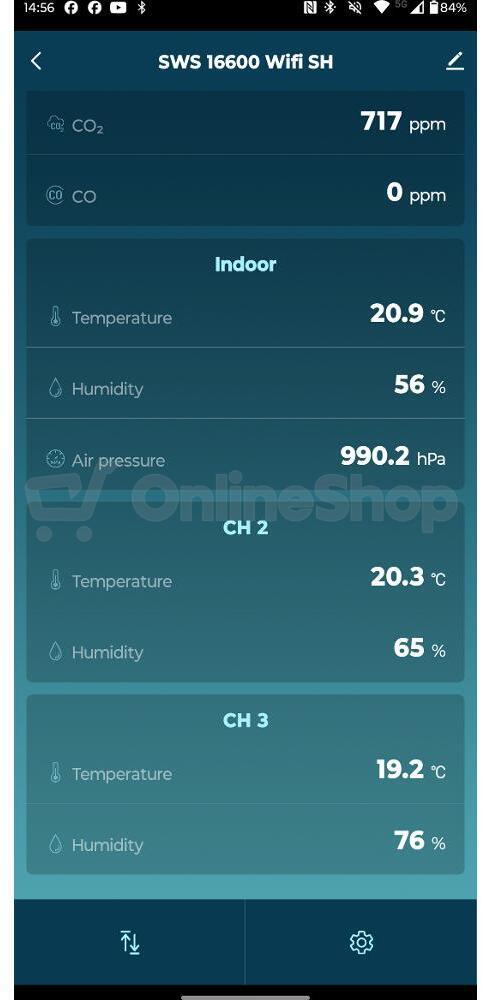 Meteostanice Sencor SWS 16600 WiFi SH