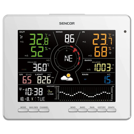 Meteostanice Sencor SWS 16600 WiFi SH