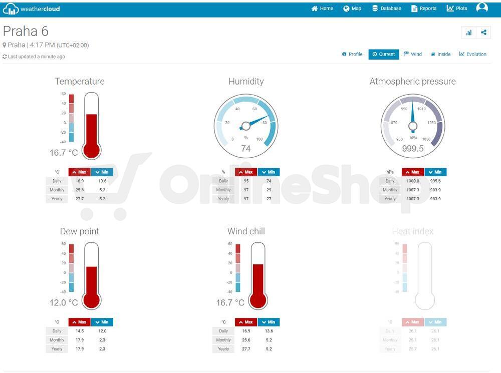 Meteostanice Sencor SWS 16600 WiFi SH
