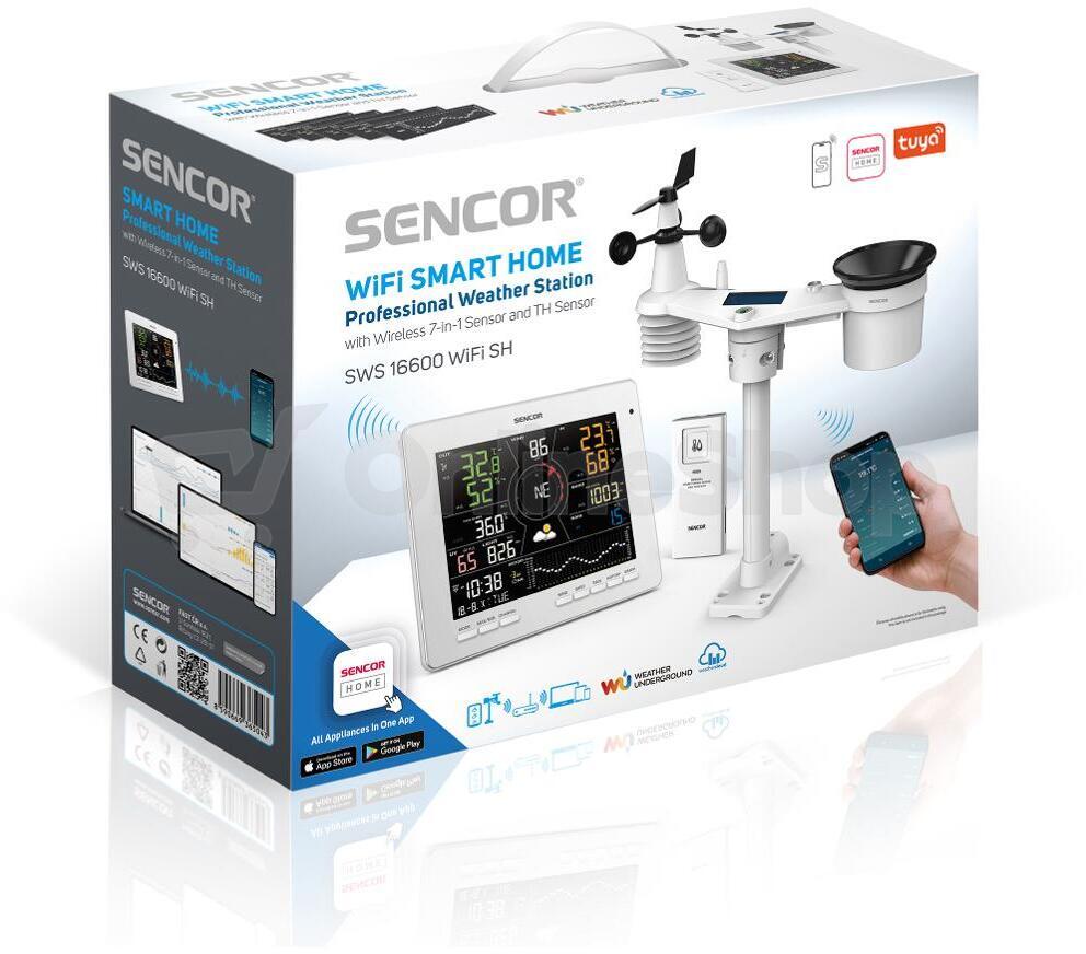 Meteostanice Sencor SWS 16600 WiFi SH