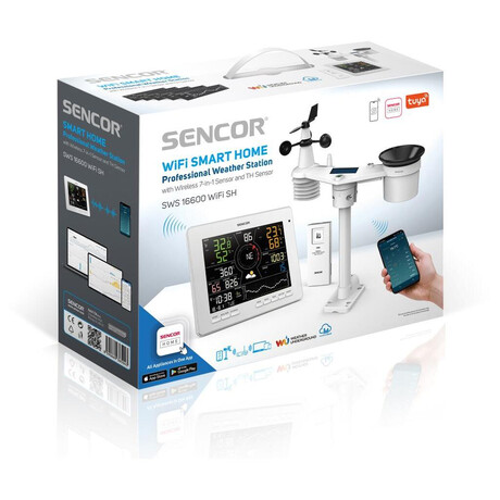 Meteostanice Sencor SWS 16600 WiFi SH