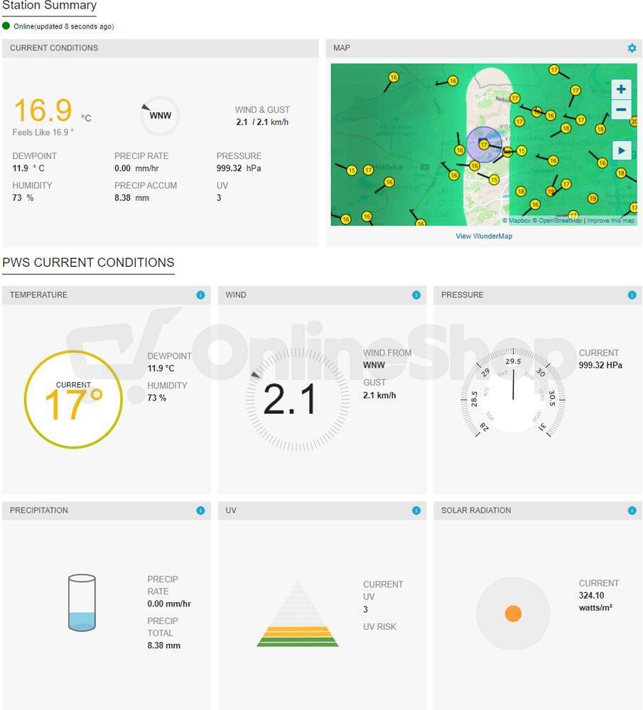 Meteostanice Sencor SWS 16600 WiFi SH
