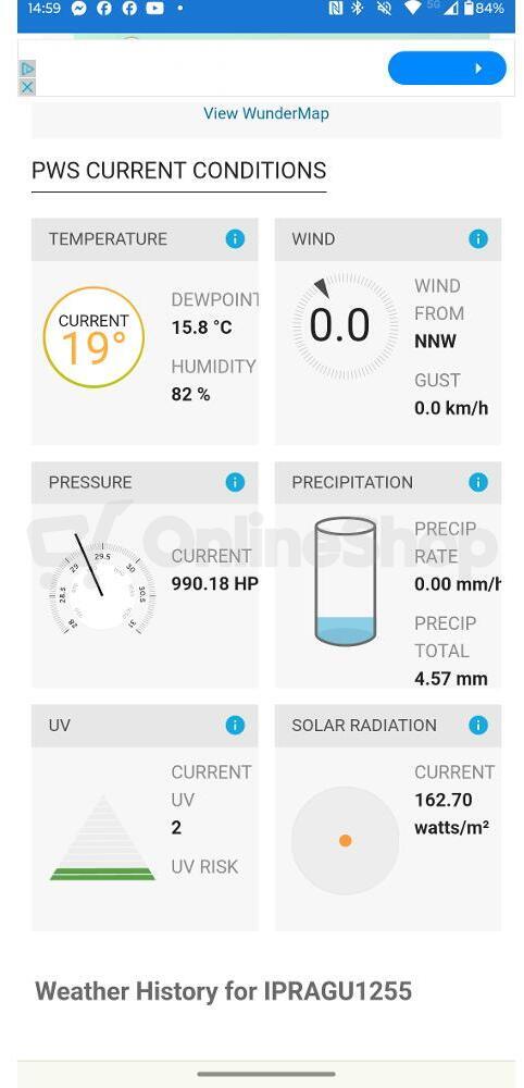 Meteostanice Sencor SWS 16600 WiFi SH