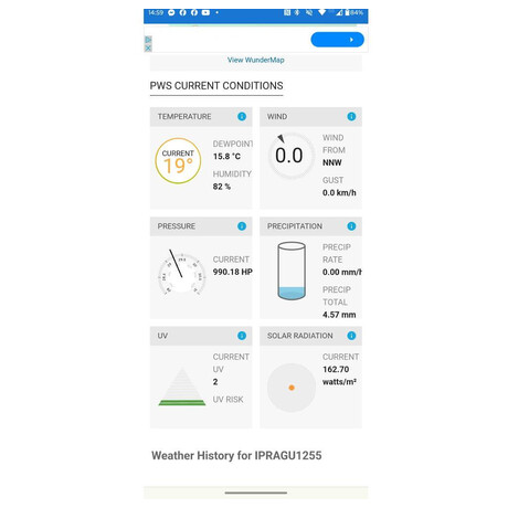 Meteostanice Sencor SWS 16600 WiFi SH