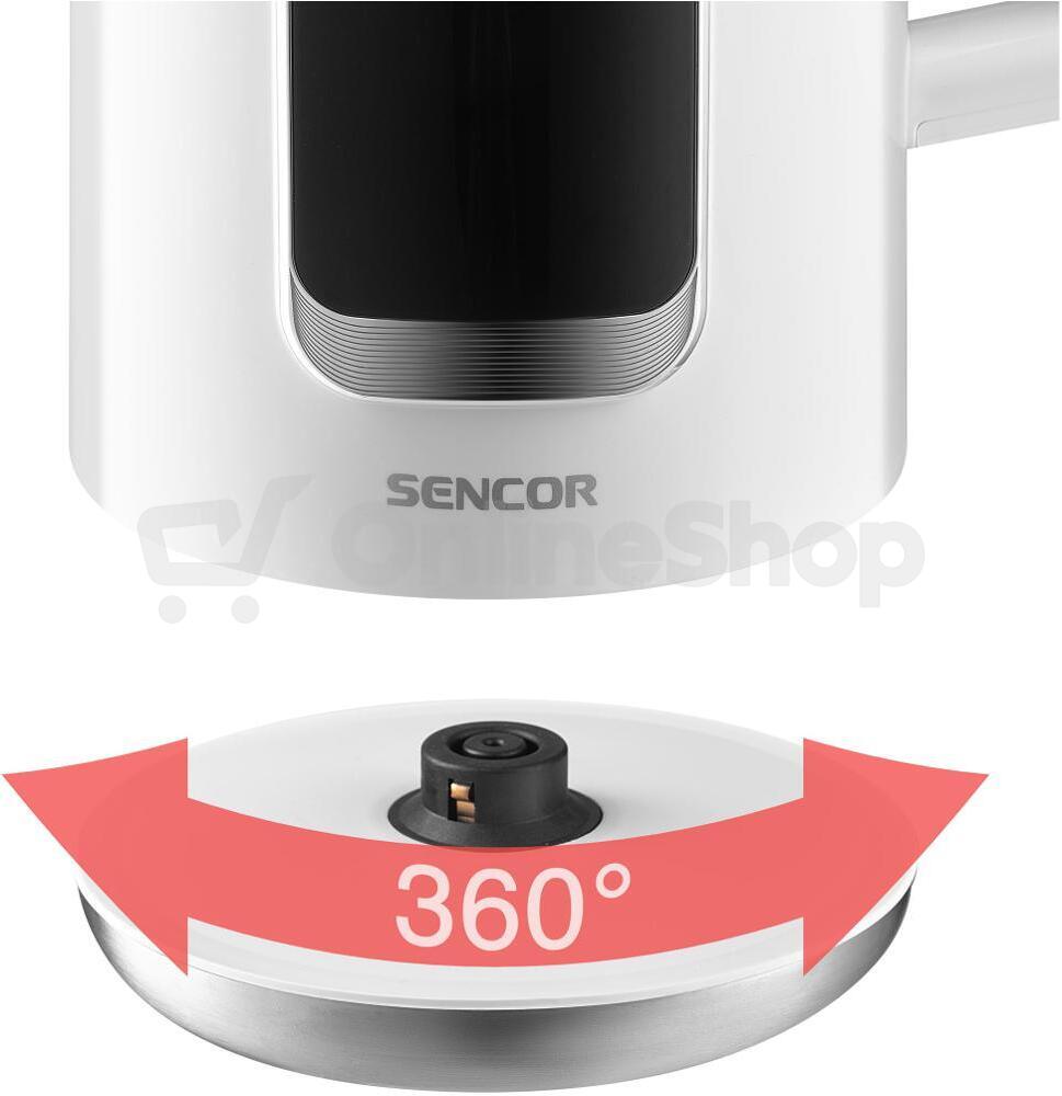 Rychlovarná konvice Sencor SWK 0950WH
