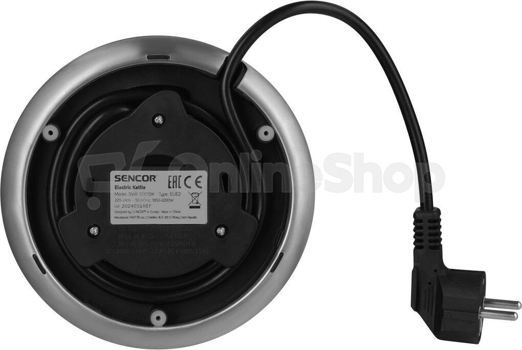 Rychlovarná konvice Sencor SWK 0951BK
