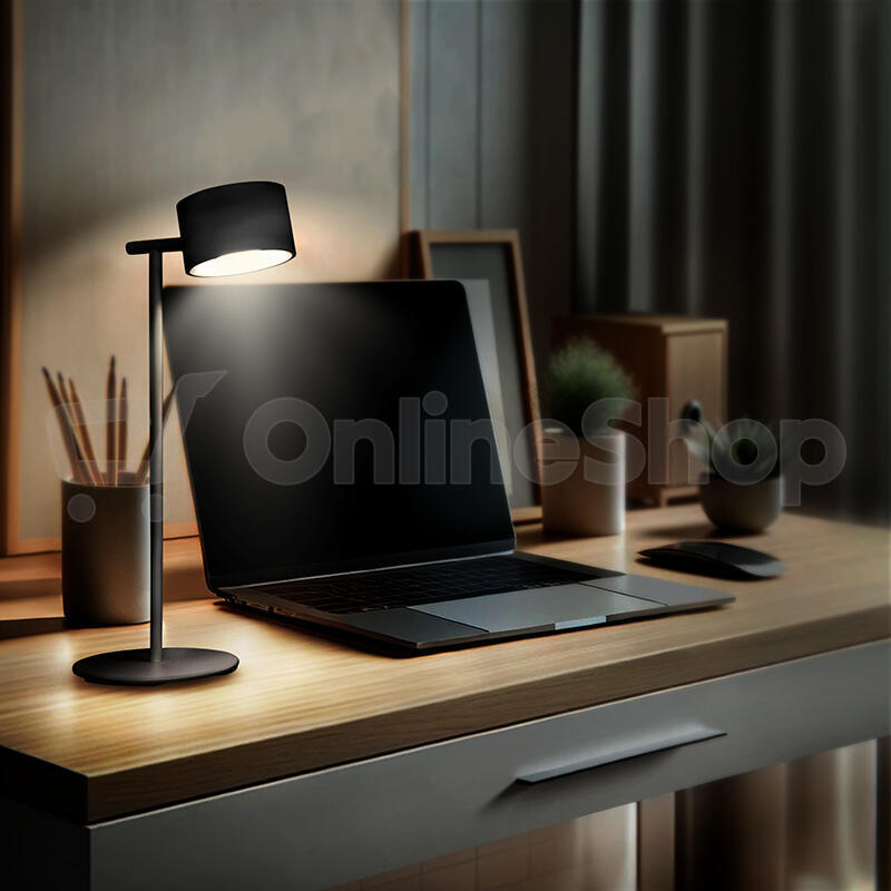 Solight LED nabíjecí lampička 3v1, 280lm, změna CCT, stmívání, černá