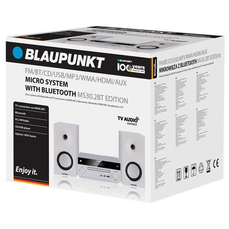 Micro systm BLAUPUNKT MS30.2BT EDITION FM/CD/MP3/HDMI ARC/USB/Bluetooth