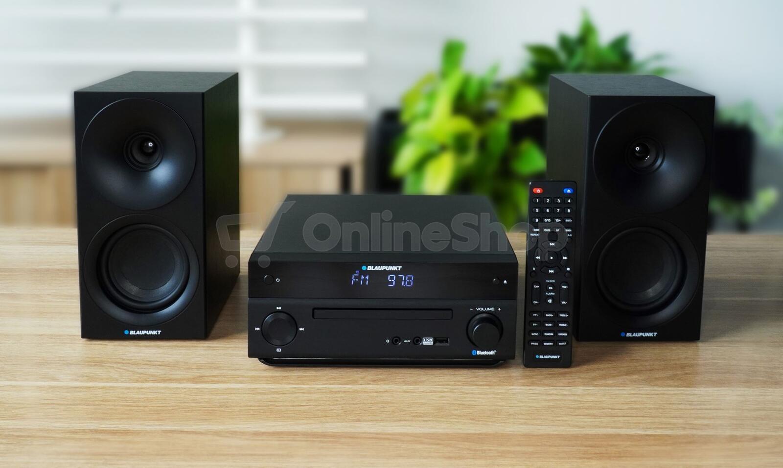 Micro systém BLAUPUNKT MS30.2BT FM/CD/MP3/HDMI ARC/USB/Bluetooth