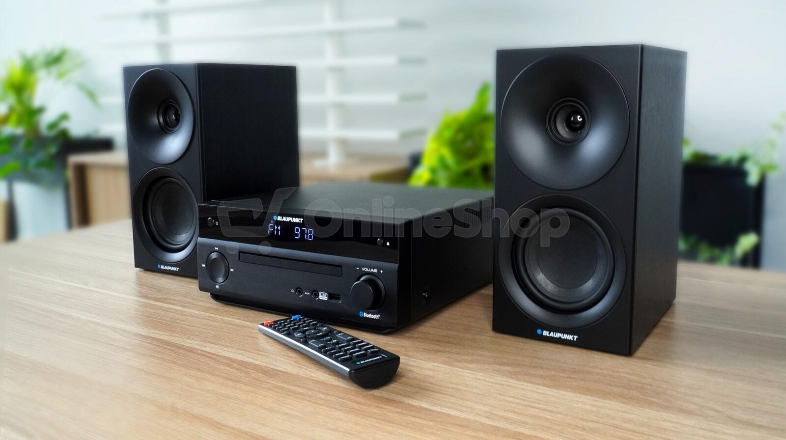 Micro systém BLAUPUNKT MS30.2BT FM/CD/MP3/HDMI ARC/USB/Bluetooth