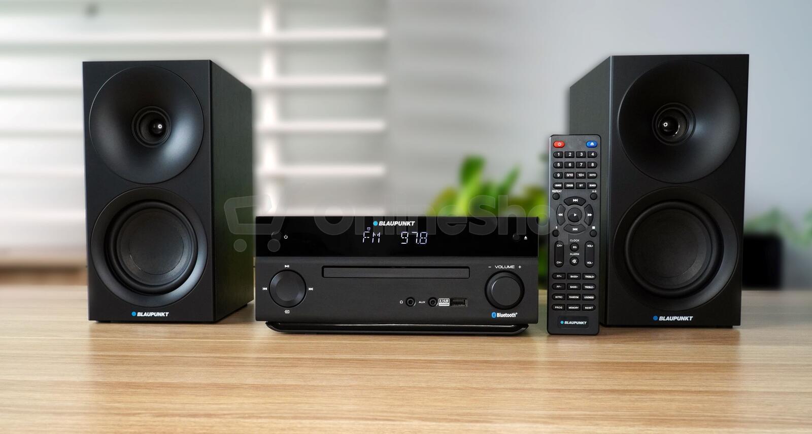 Micro systém BLAUPUNKT MS30.2BT FM/CD/MP3/HDMI ARC/USB/Bluetooth