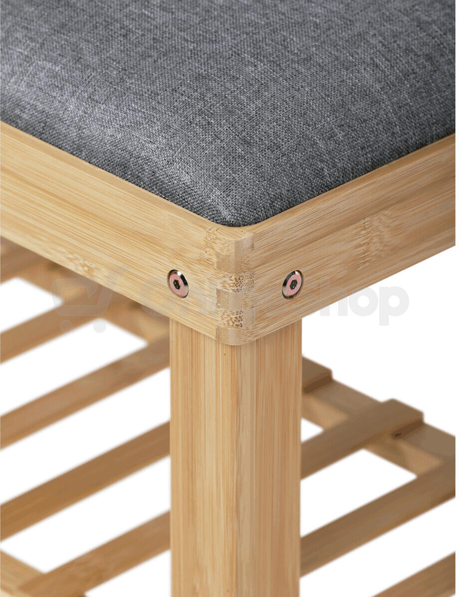 Botník, bambus, přírodní, DR-N1010 GREY2 Autronic