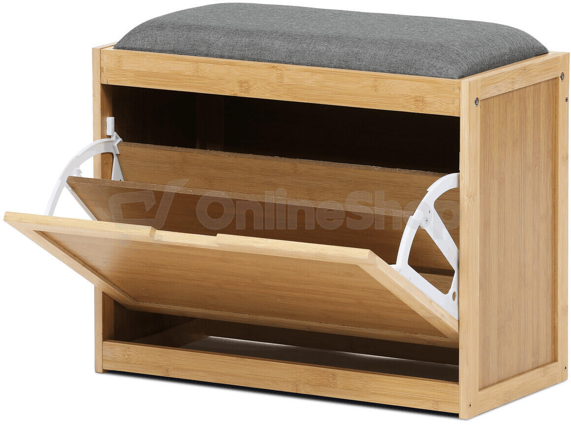 Botník, bambus, přírodní, DR-N1014 GREY2 Autronic