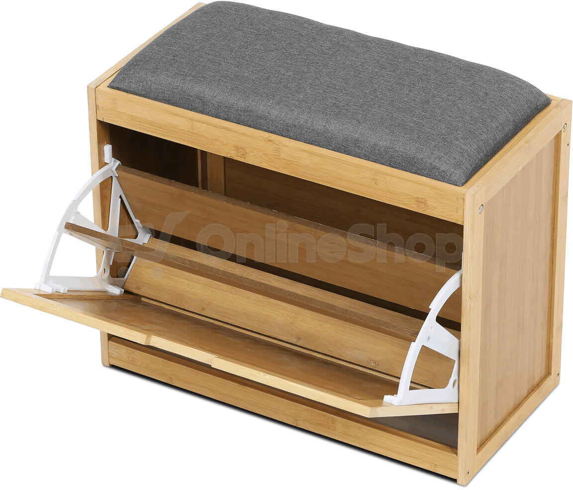 Botník, bambus, přírodní, DR-N1014 GREY2 Autronic