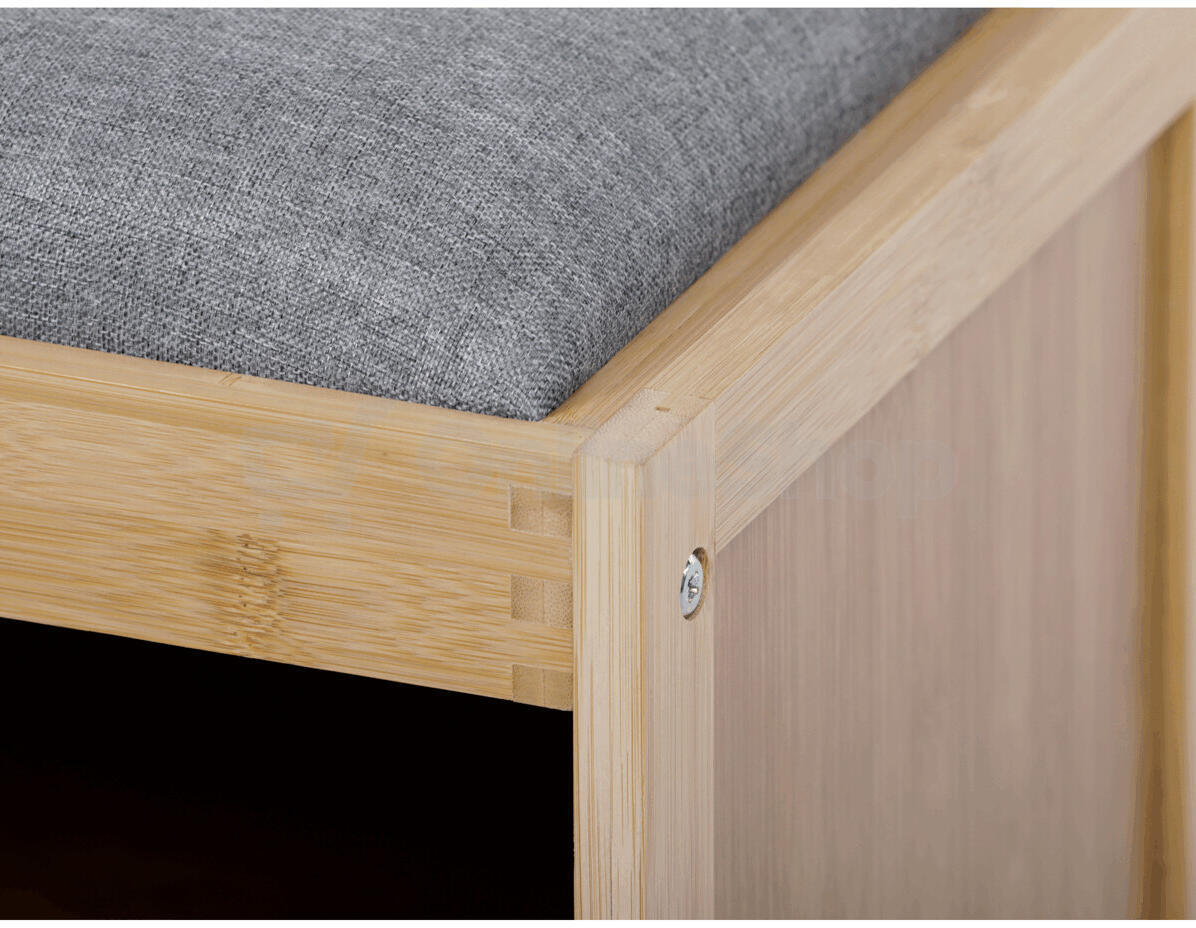 Botník, bambus, přírodní, DR-N1014 GREY2 Autronic