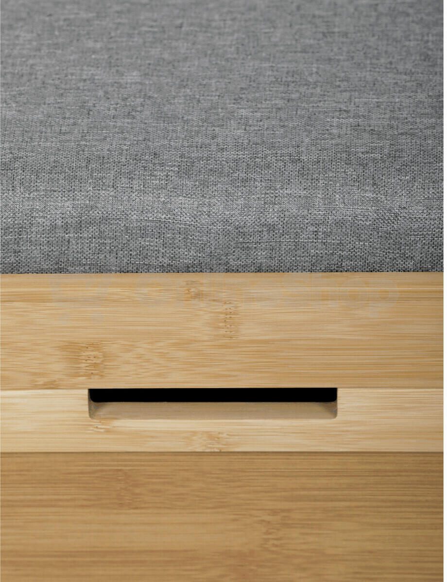 Botník, bambus, přírodní, DR-N1014 GREY2 Autronic