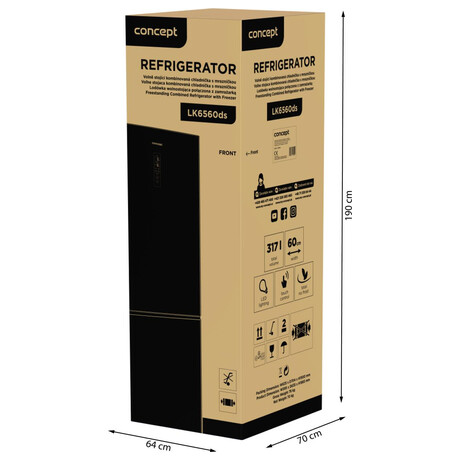 Chladnika Concept LK6560ds TITANIA