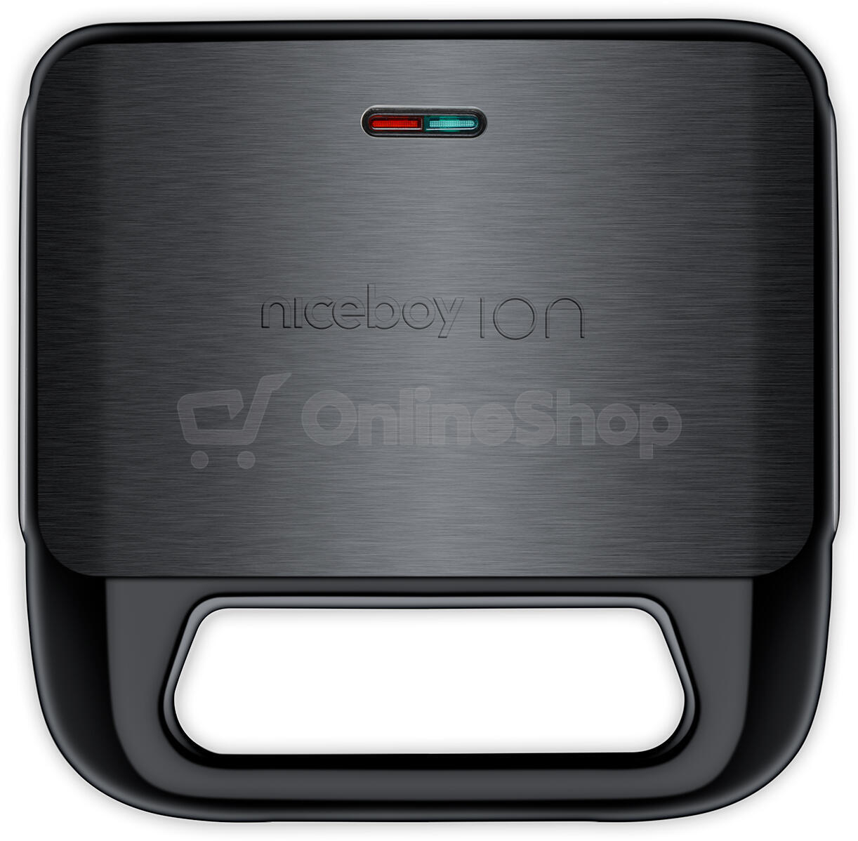Sendvičovač Niceboy ION Snacker S3 Stainless Steel, černý