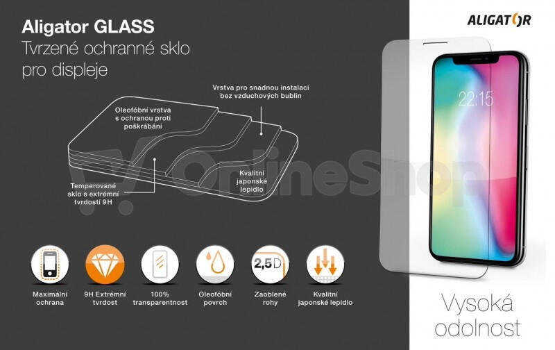 Aligator Ochrana displeje GLASS Apple iPhone 17 Pro Max / 16 Pro Max