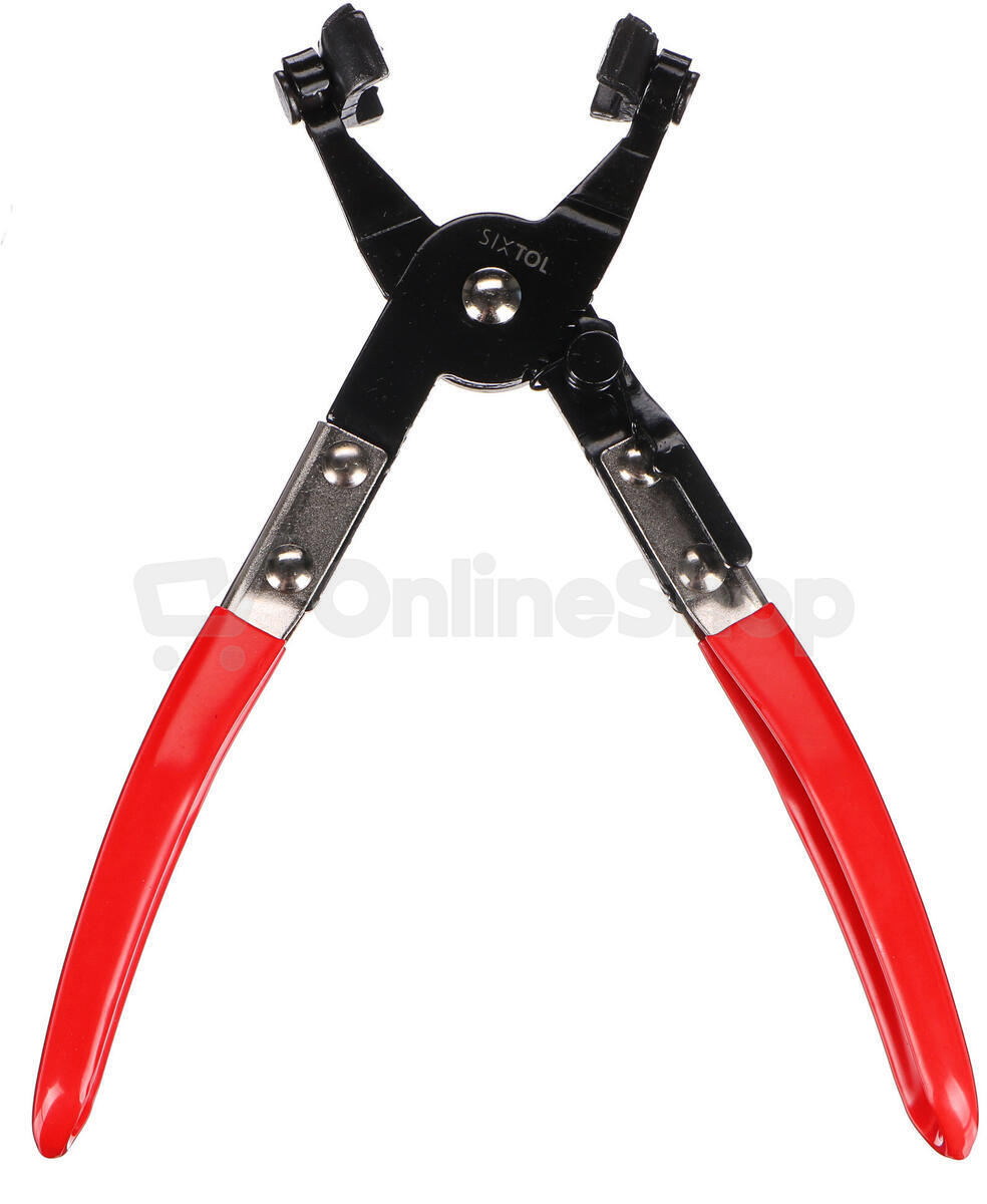 Kleště na samosvorné spony, zahnuté MECHANIC HOSE CLAMP 5 SIXTOL