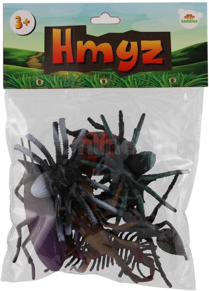 Teddies Hmyz 8 ks plast 7-12cm v sáčku