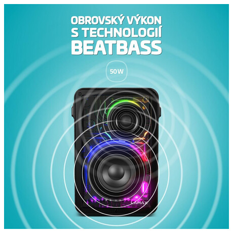 Bezdrtov reproduktor Lamax CyberWave1