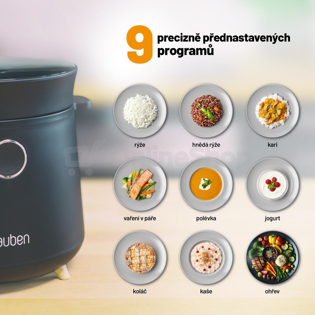 Rýžovar Lauben Multifunction Rice Cooker 1500BW