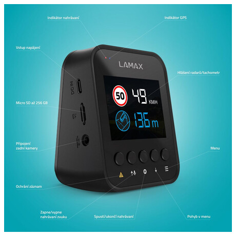 LAMAX F10 GPS 4K