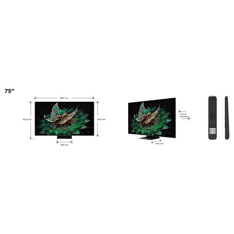 Mini LED Smart TV TCL 75C765