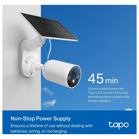 TP-Link Tapo C425 KIT kamera C425 +&nbsp;solární panel A201 (foto 3)