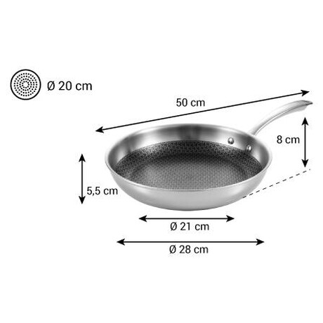 Pnev Tescoma SteelCRAFT pr. 28 cm