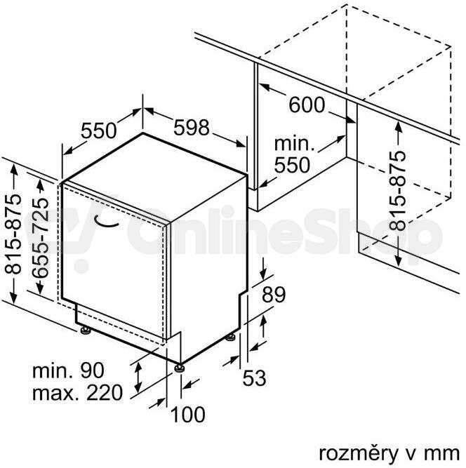 Myčka Bosch SMV4EVX08E