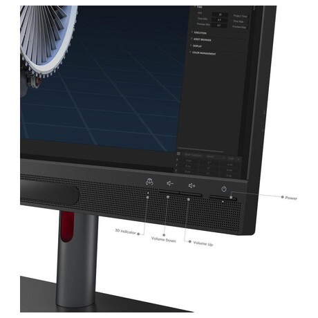 Monitor Lenovo ThinkVision 27 3D (63F1UAT3EU)