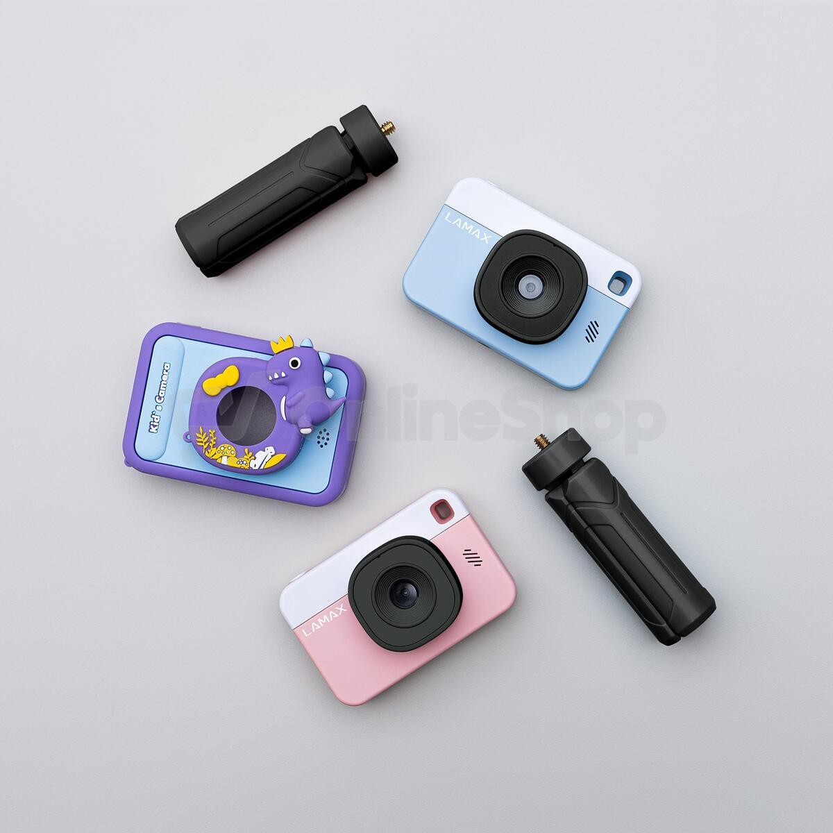 Dětský fotoaparát LAMAX PixelKid1, modrý