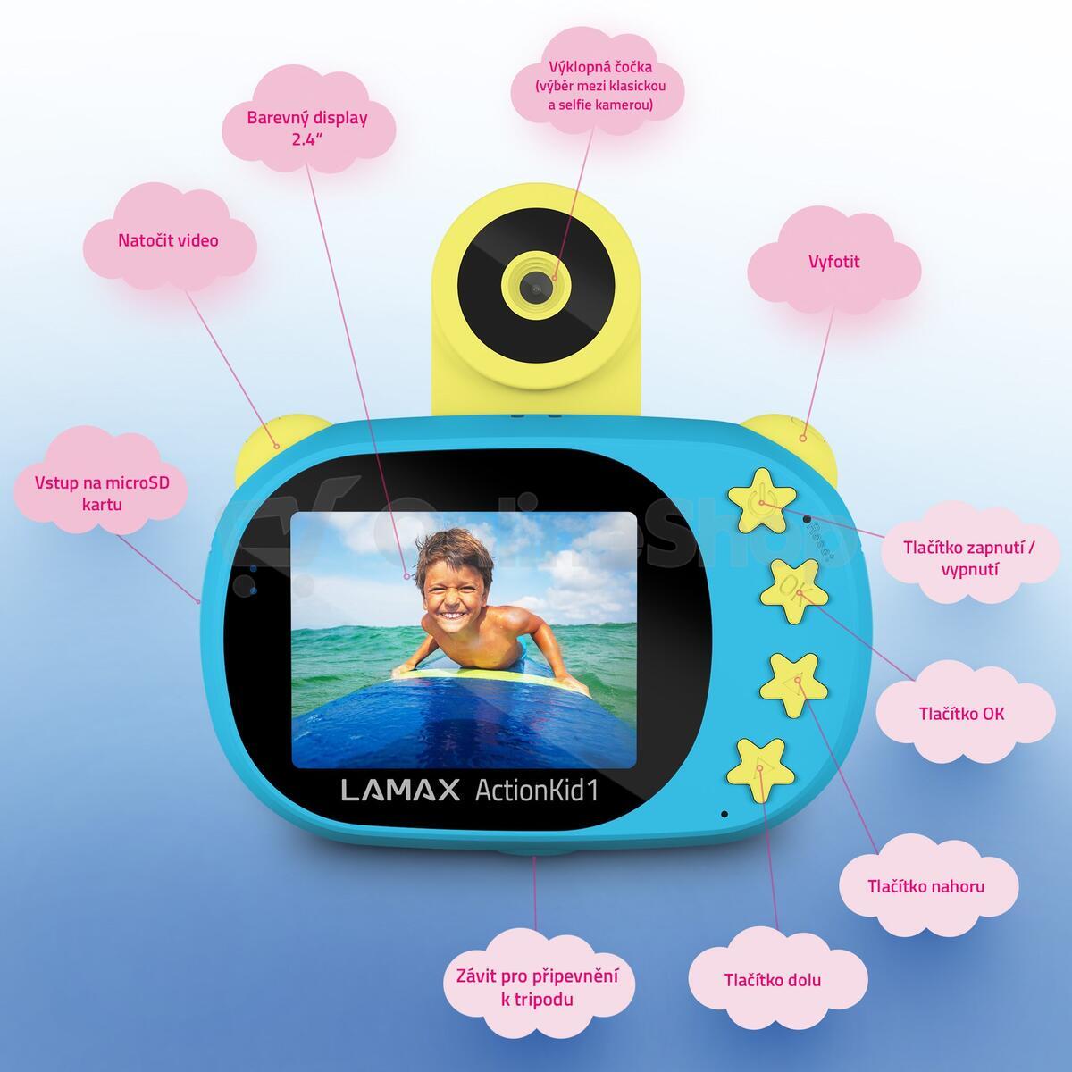 Dětská akční kamera Lamax ActionKid1