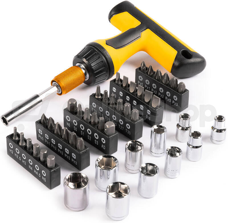 Šroubovák s bity Fieldmann FDS 1021-48R Šroubovák + bity