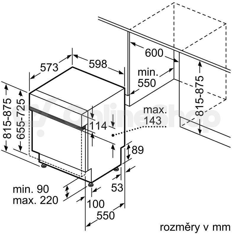 Myčka Bosch SMI4EVS04E Serie 4