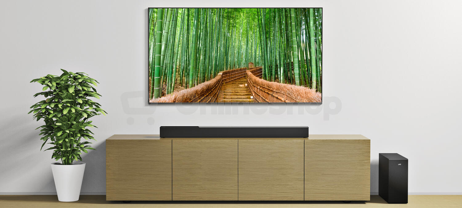 SET Televize JVC LT-55VAQ3435 + Soundbar JVC TH-E434B
