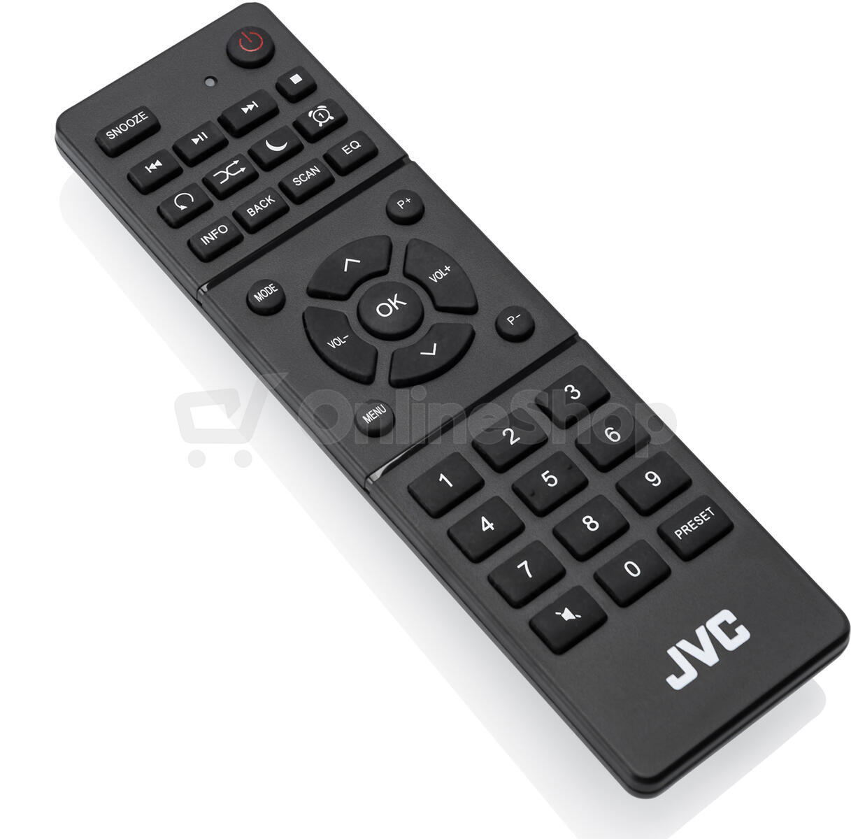 Internetové rádio s DAB+ JVC RA-E814B, černé