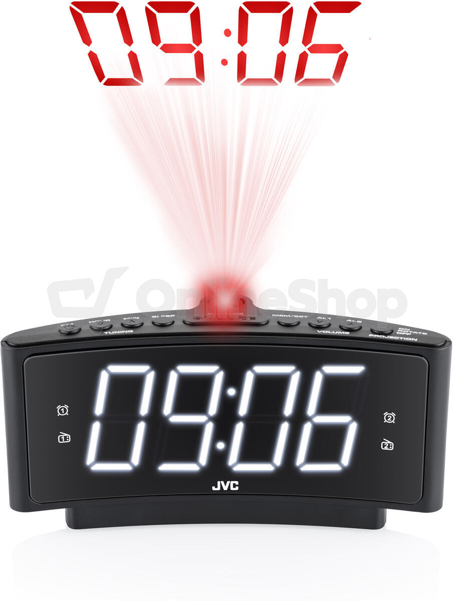 Radiobudík JVC RA-E314B, černý