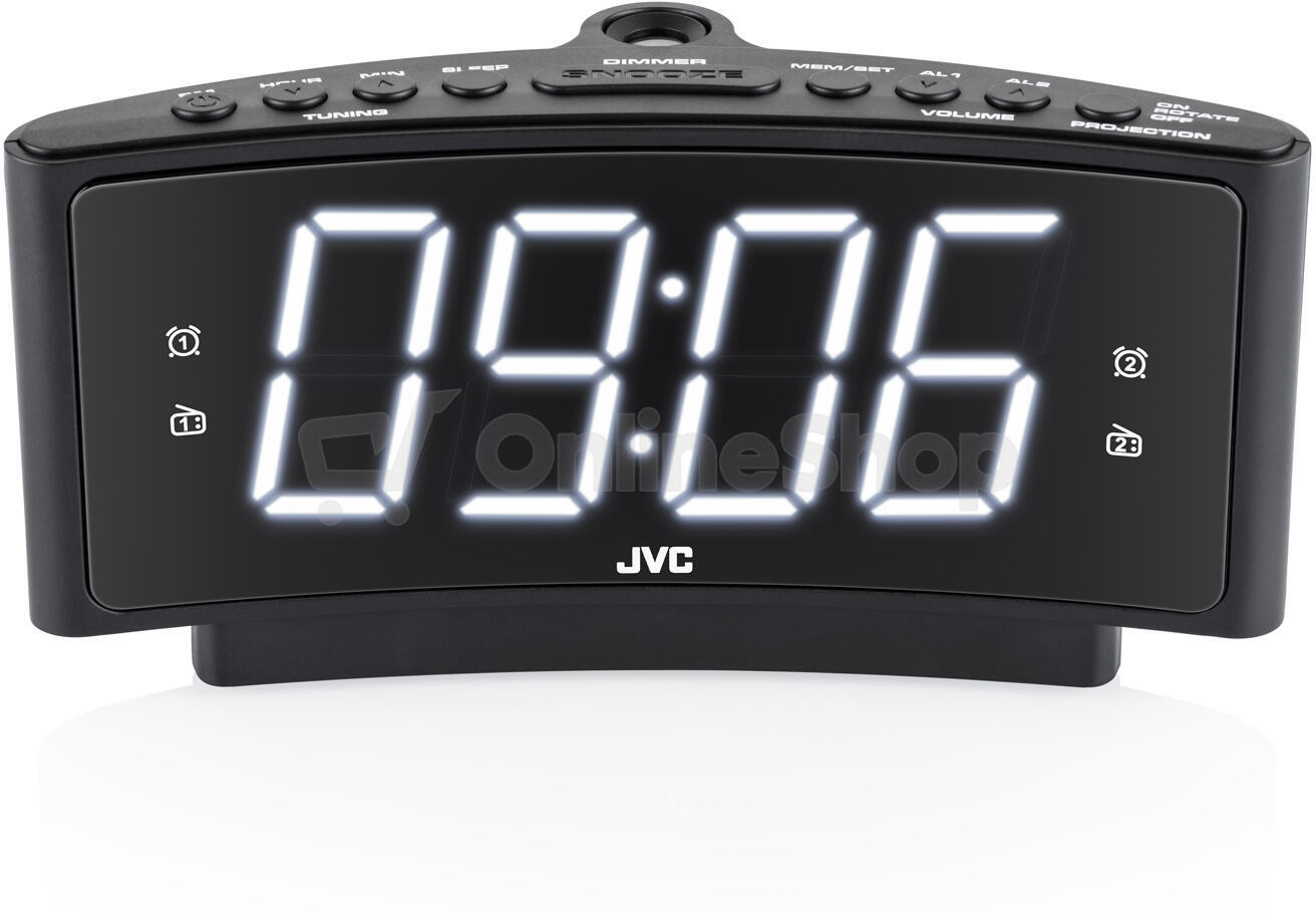 Radiobudík JVC RA-E314B, černý