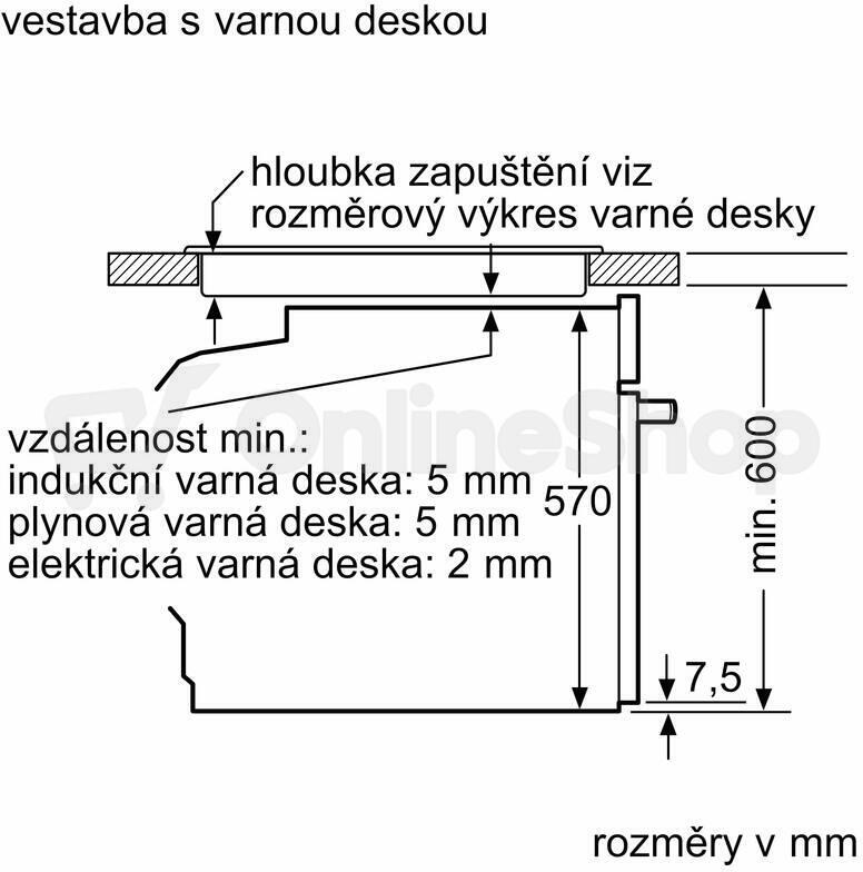 Trouba Bosch HQA574BB3