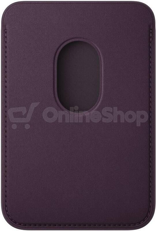 Apple iPhone FineWoven Wallet with MS - Blackberry (MA7A4ZM/A)