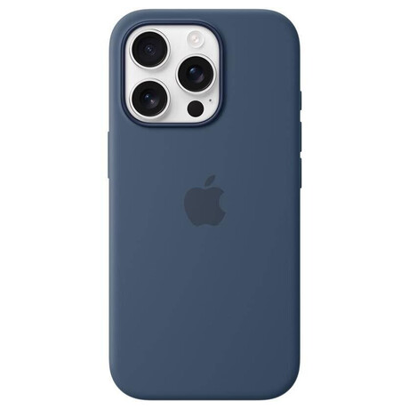 Apple iPhone 16 Pro Silicone Case with MS&nbsp;- Denim (foto 1)