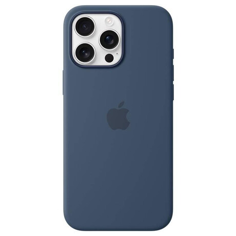 Apple iPhone 16 Pro Max Silicone Case with MS&nbsp;- Denim (foto 1)