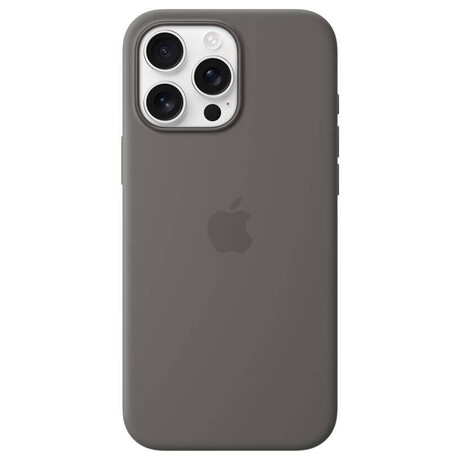 Apple iPhone 16 Pro Max Silicone Case with MS&nbsp;- Stone Gr (foto 1)