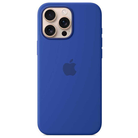 Apple iPhone 16 Pro Max Silicone Case with MS&nbsp;- Ultramar (foto 1)