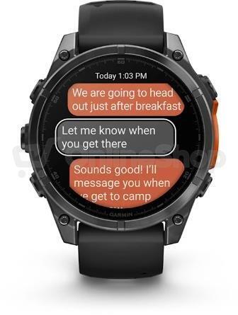 Smart hodinky Garmin Fenix 8, 47 mm AMOLED, Slate Gray