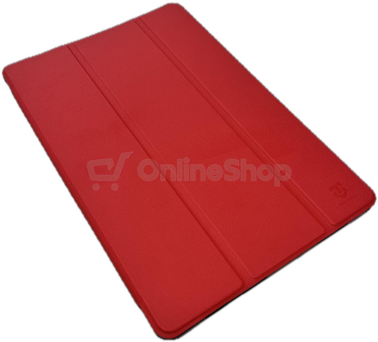 Tactical Book Tri Fold Pouzdro pro Xiaomi Redmi Pad SE Red | Skutečná fotografie prodávaného kusu